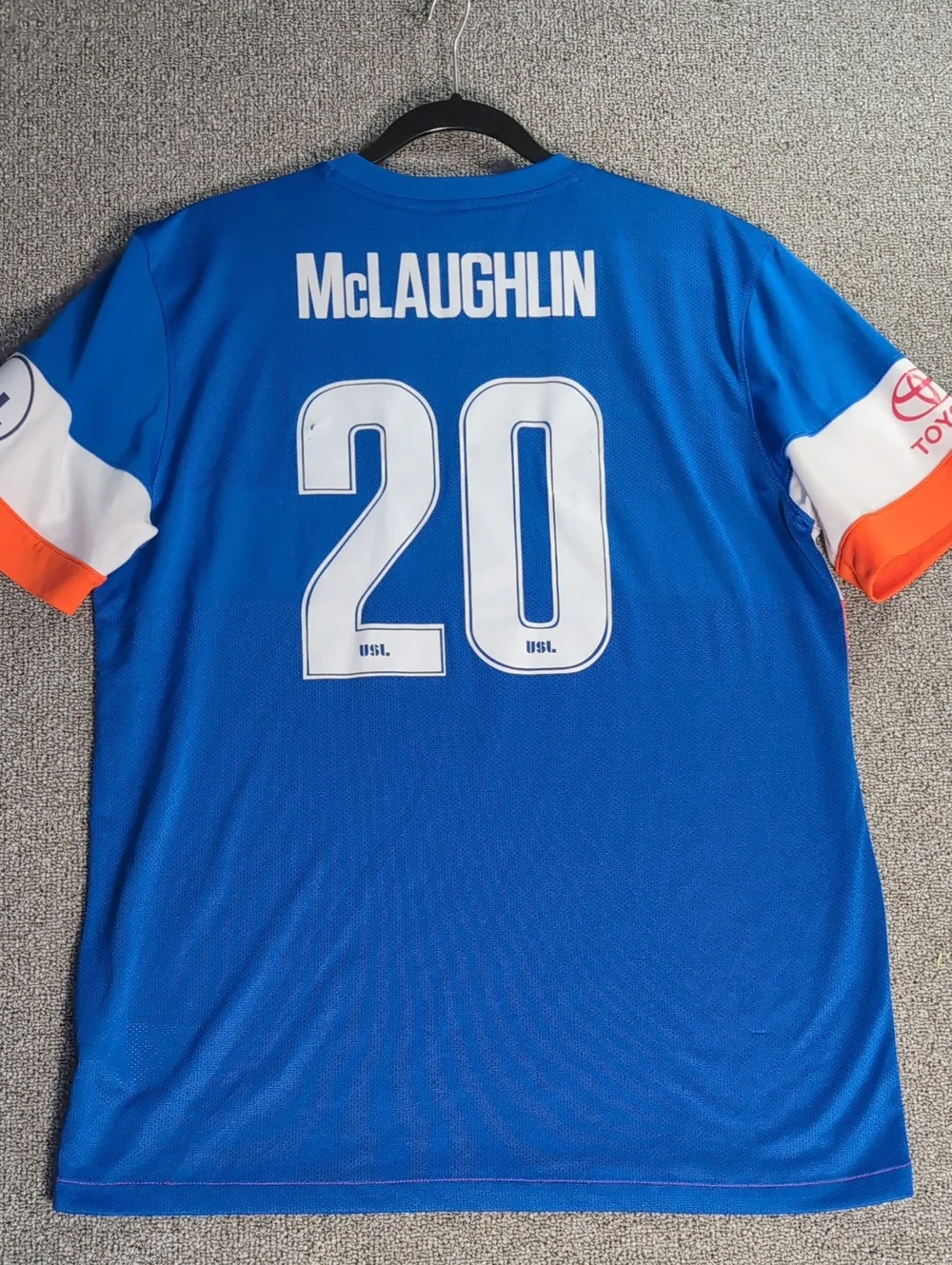 RARE Nike FC Cincinnati USL Jersey L Toyota Jimmy McLaughlin #20 Grails - Picture 7 of 15